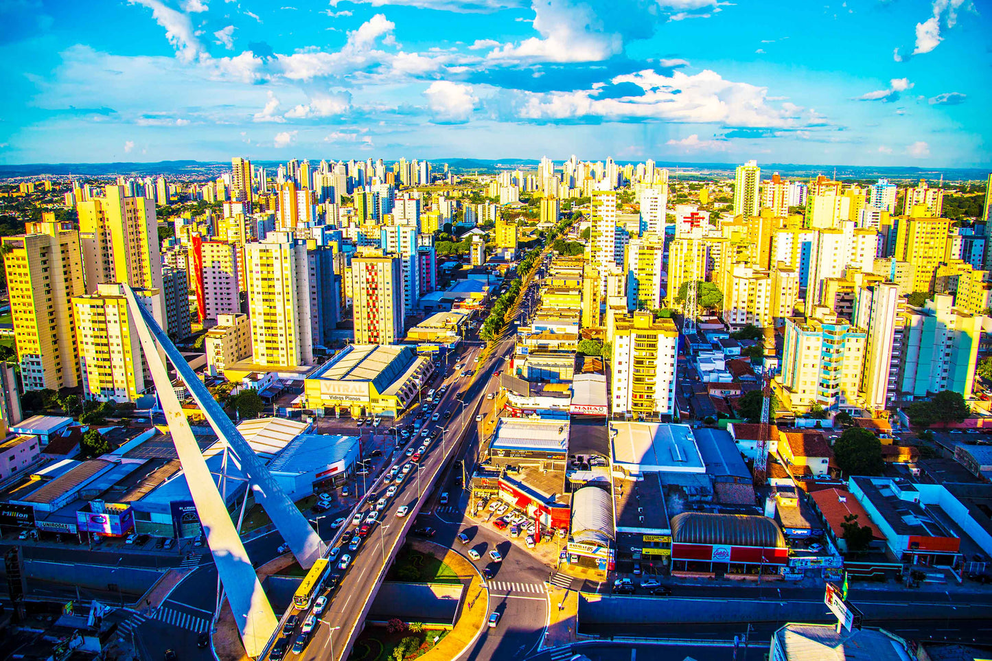 Goiania - Viaduto Joao Alves de Queiroz