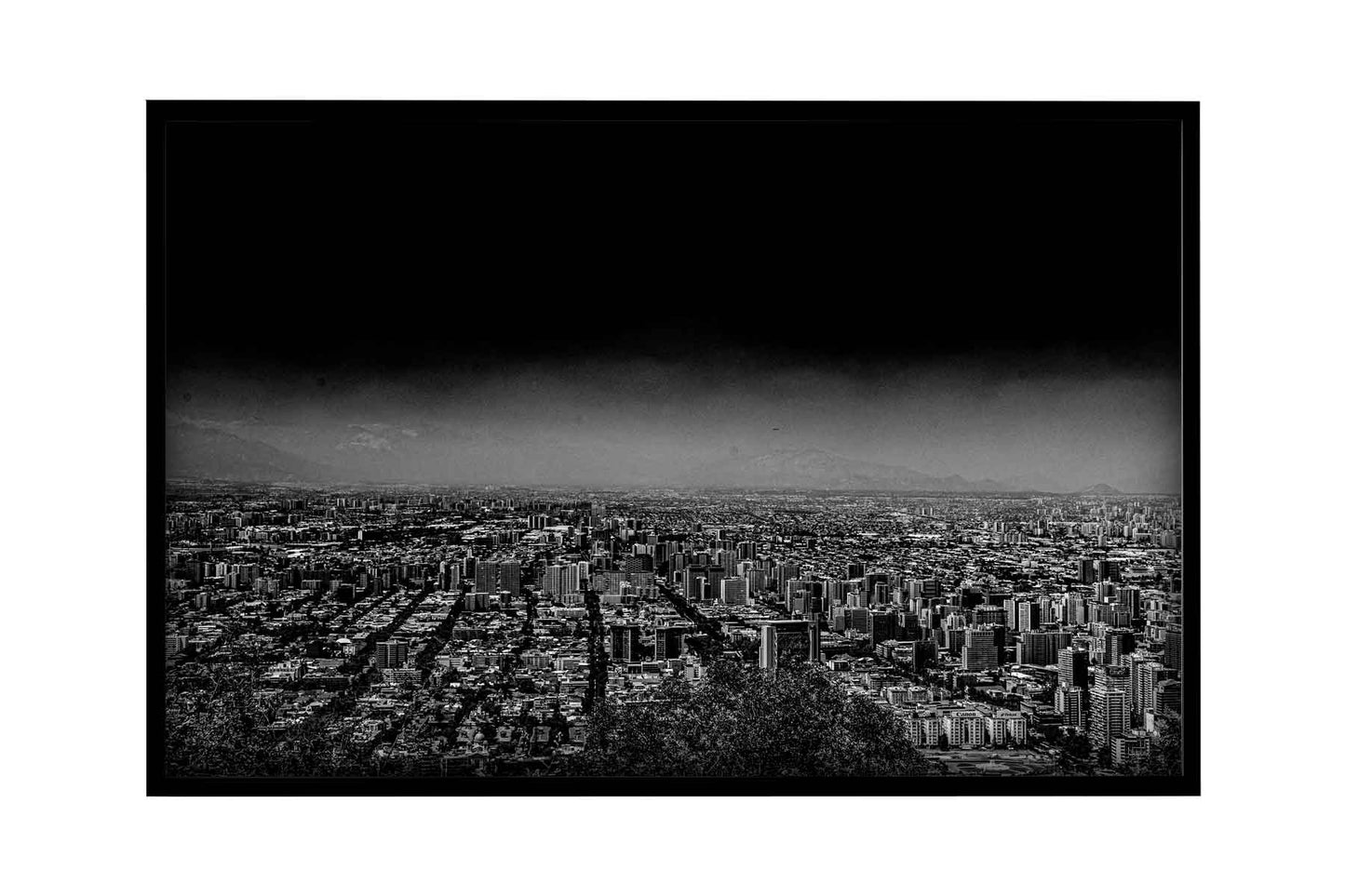 Santiago - Vista do Cerro San Cristobal 1