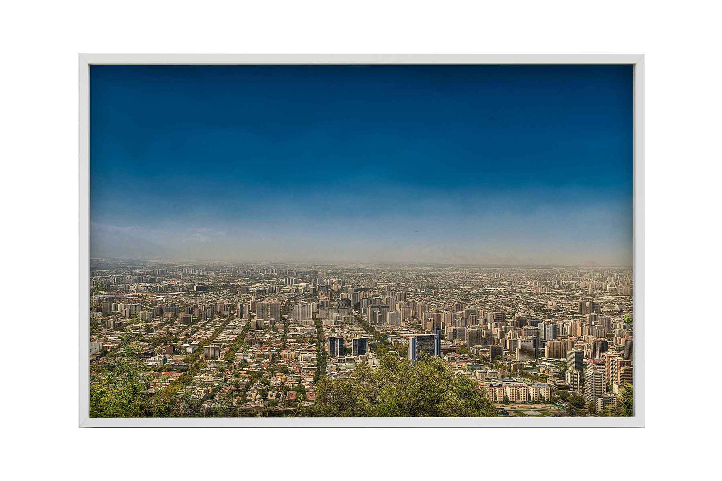 Santiago - Vista do Cerro San Cristobal 1