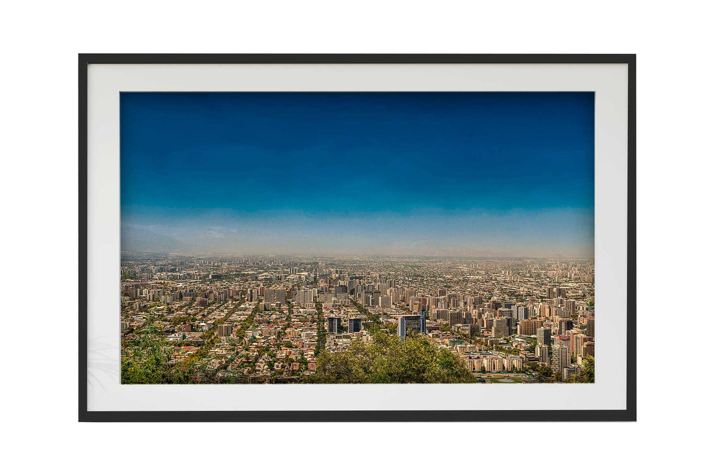 Santiago - Vista do Cerro San Cristobal 1