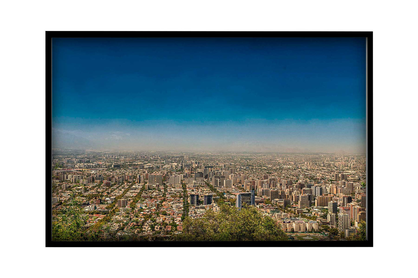 Santiago - Vista do Cerro San Cristobal 1