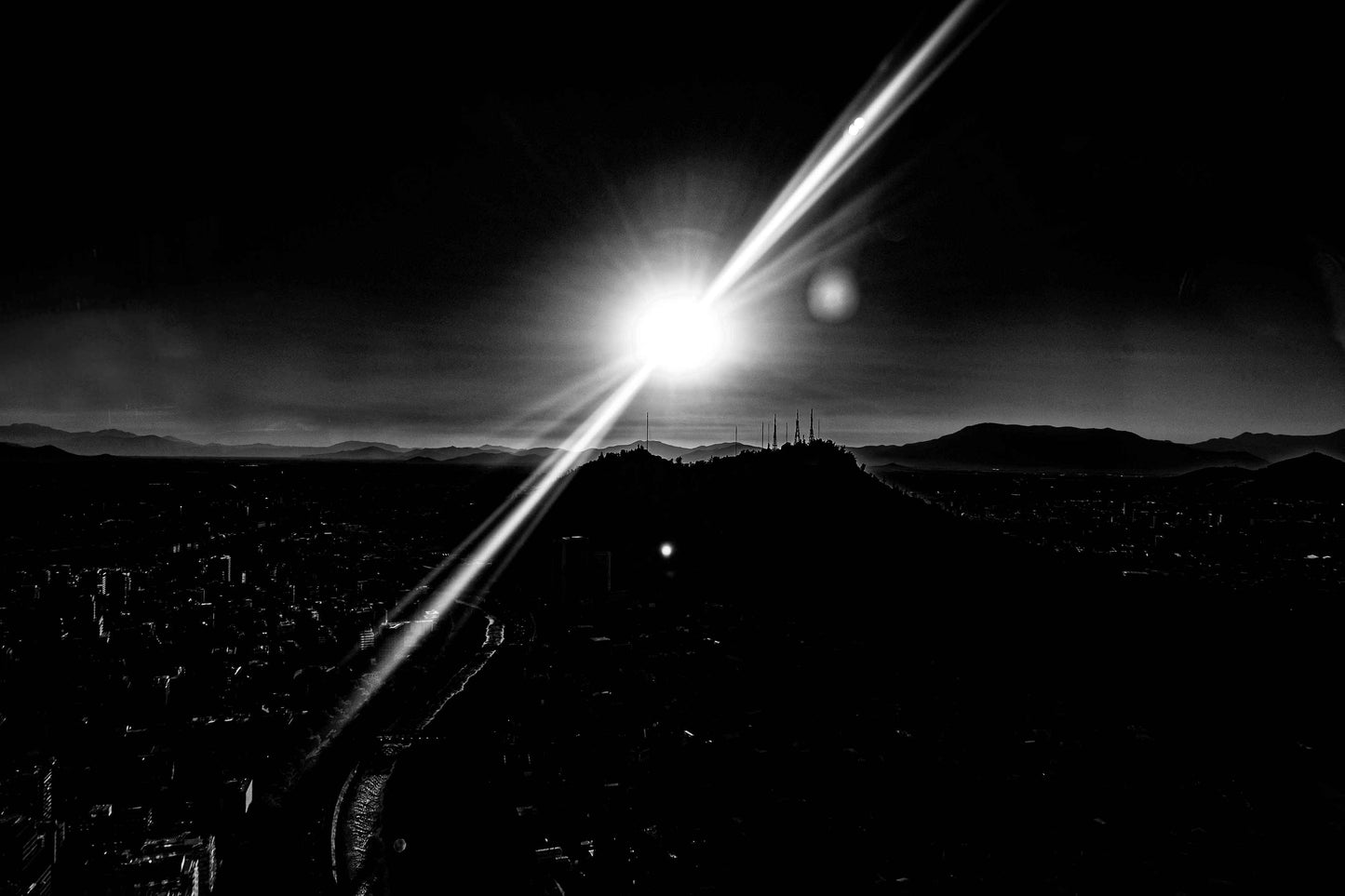 Santiago - Vista do Sky Costanera 1