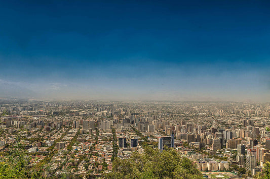 Santiago - Vista do Cerro San Cristobal 1
