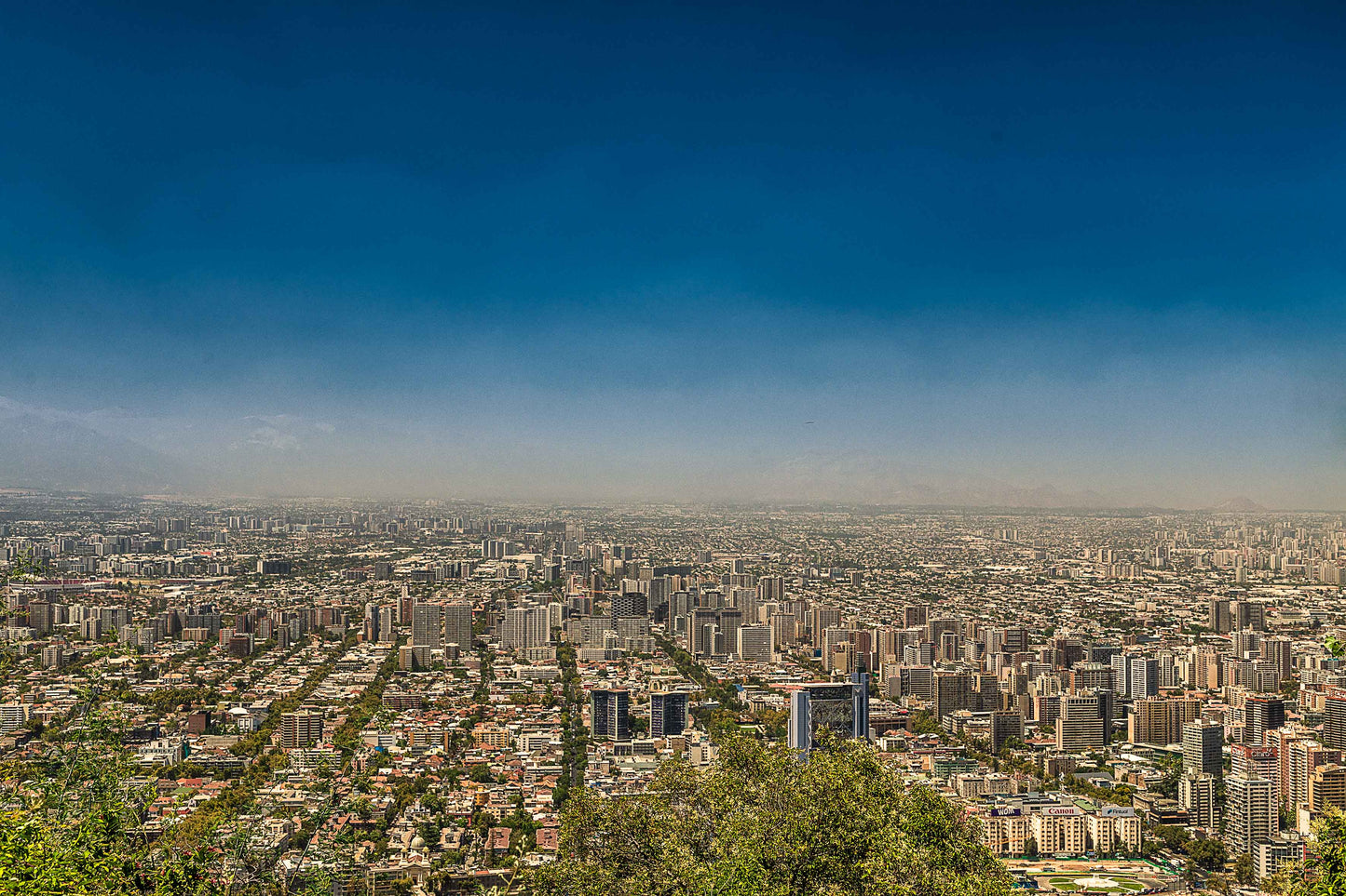 Santiago - Vista do Cerro San Cristobal 1