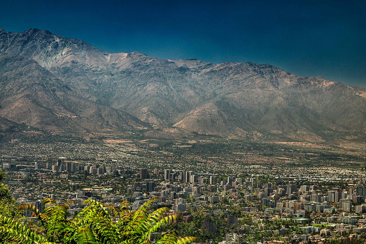 Santiago - Vista do Cerro San Cristobal 2